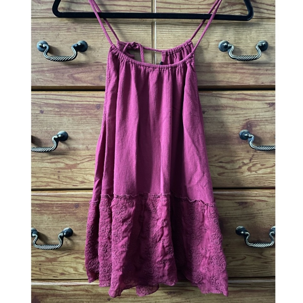 American Eagle Red Tank Top